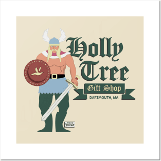 Dartmouth Viking Holly Tree Gift Posters and Art